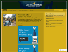 Tablet Screenshot of calltoadventure.net